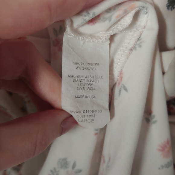 Floral JessaKae Faux Wrap Dress - Picture 4 of 7